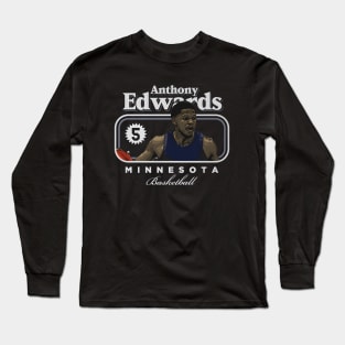 Anthony Edwards Minnesota Cover Long Sleeve T-Shirt
